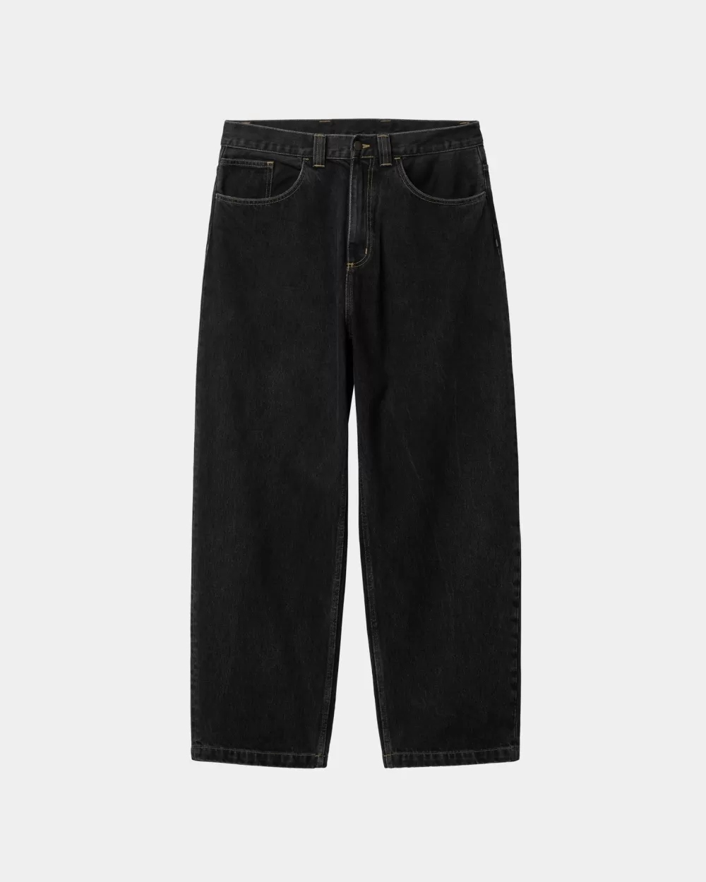 Outlet Brandon Broek | Zwart (Steengewassen) Heren Broek