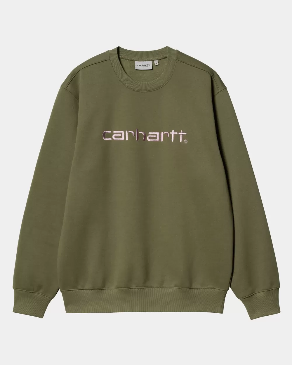 Outlet Carhartt-Sweater | Dundee / Glazig Roze Heren Zweet