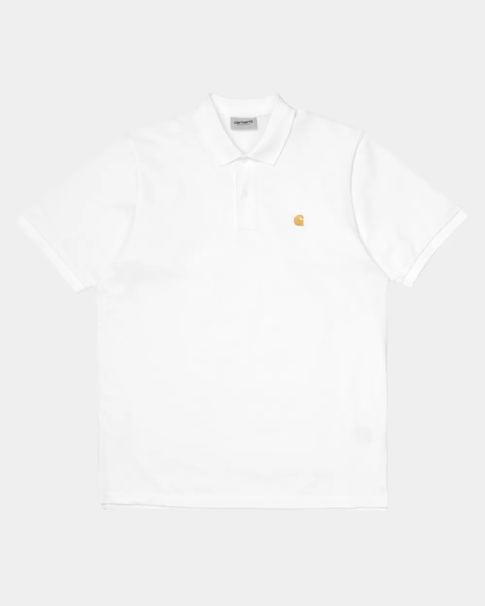 New Chase Pique-Polo | Wit Heren T-Shirts En Polo'S