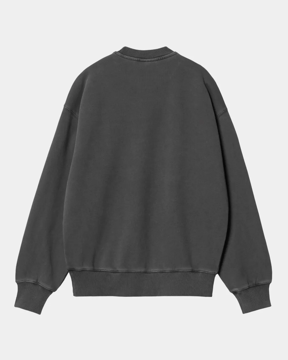 Outlet Dames Duster Script-Sweatshirt | Zwart Vrouwen Sweaters En Truien