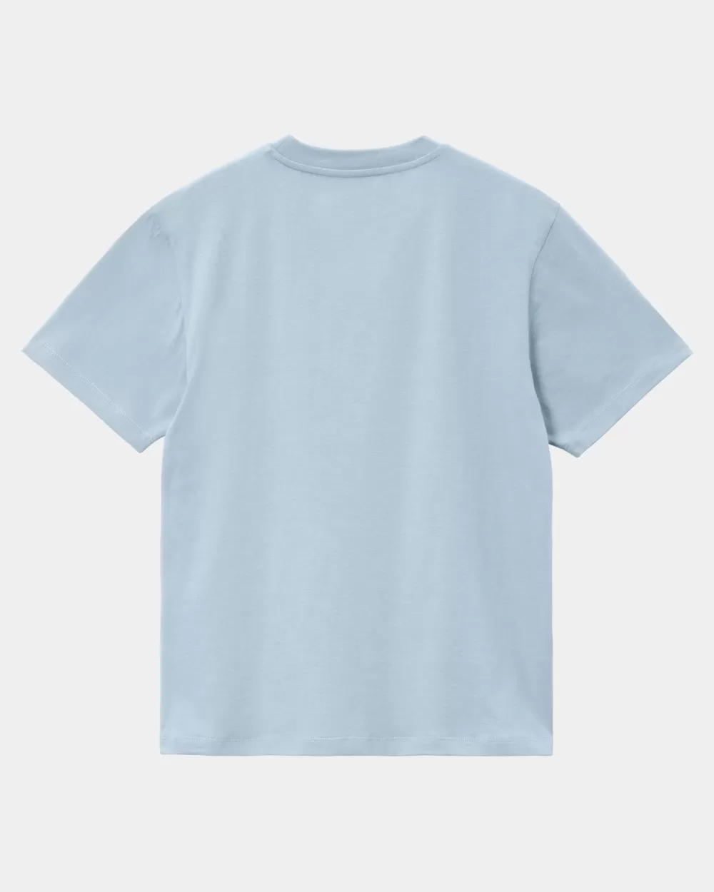 Outlet Dames T-Shirt Met Zak | Matblauw Vrouwen T-Shirts