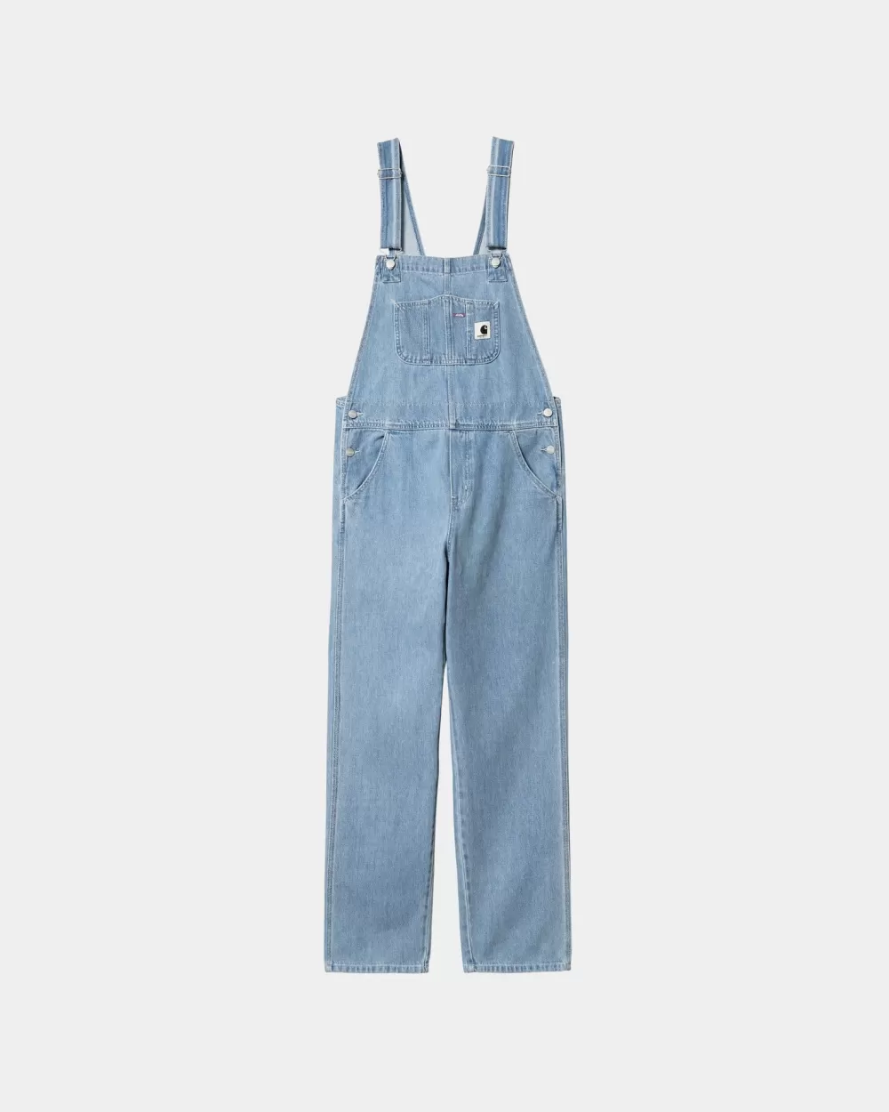 Discount Damesoverall Recht - Denim | Blauw (Steen Gebleekt) Vrouwen Overalls