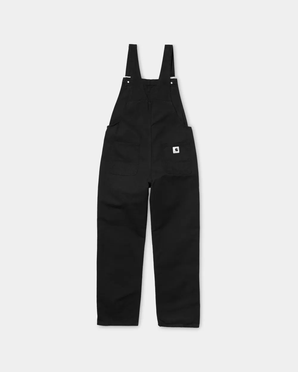 Fashion Damesoverall Recht - Drill | Zwart Vrouwen Overalls