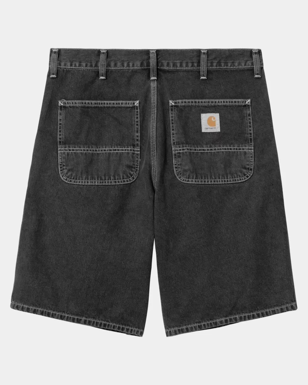 Discount Eenvoudig Kort-Denim | Zwart (Zware Stone Wash) Heren Denim