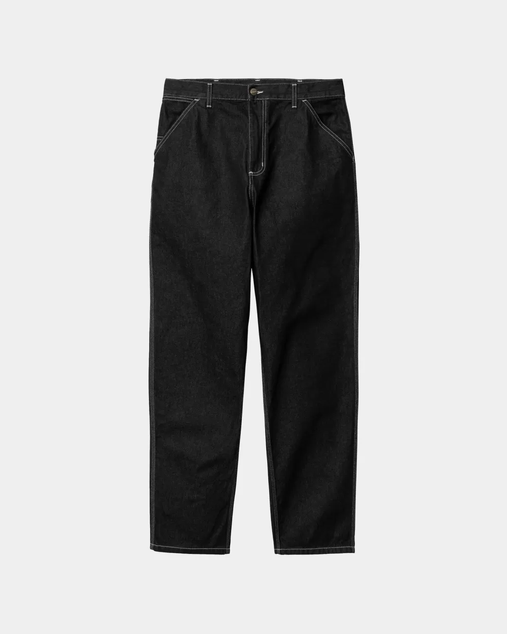 New Eenvoudige Broek - Denim | Zwart (Een Wasbeurt) Heren Denim