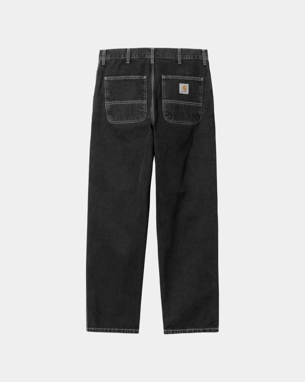 Clearance Eenvoudige Broek - Denim | Zwart (Steengewassen) Heren Denim