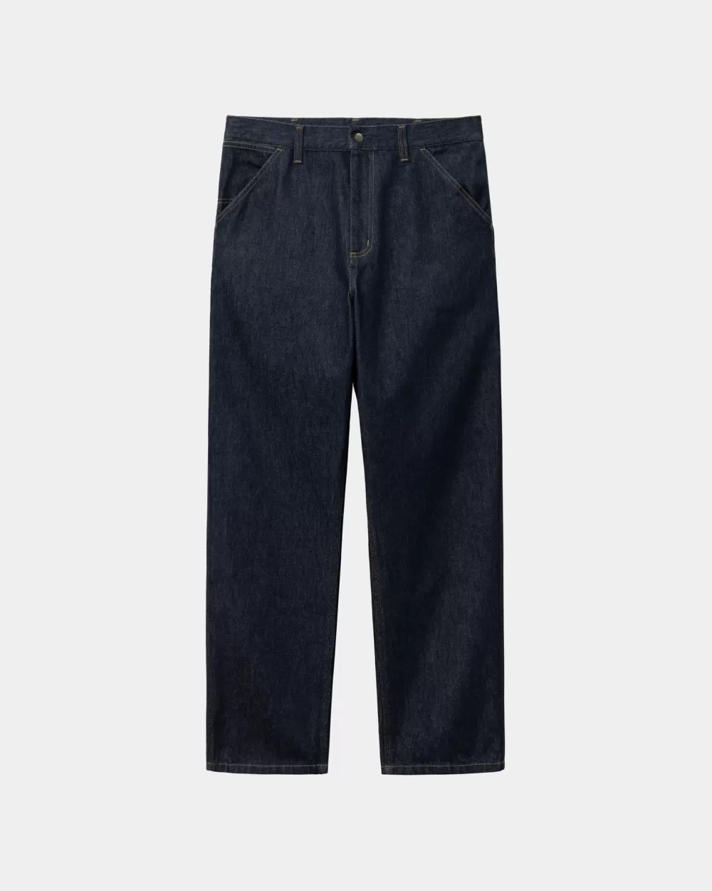 Cheap Enkele Kniebroek - Denim | Blauw (Gespoeld) Heren Denim