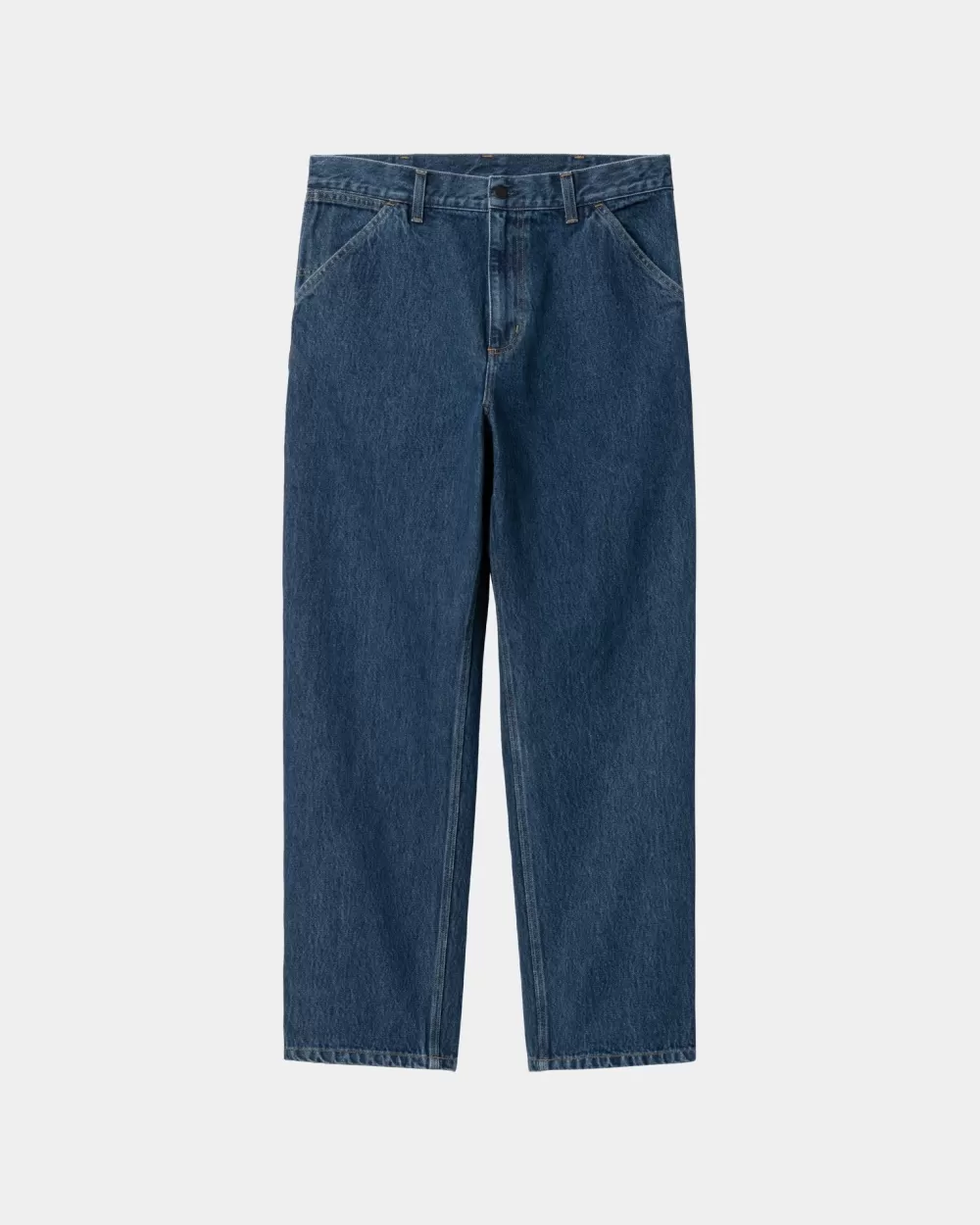 Best Enkele Kniebroek - Denim | Blauw (Steengewassen) Heren Denim