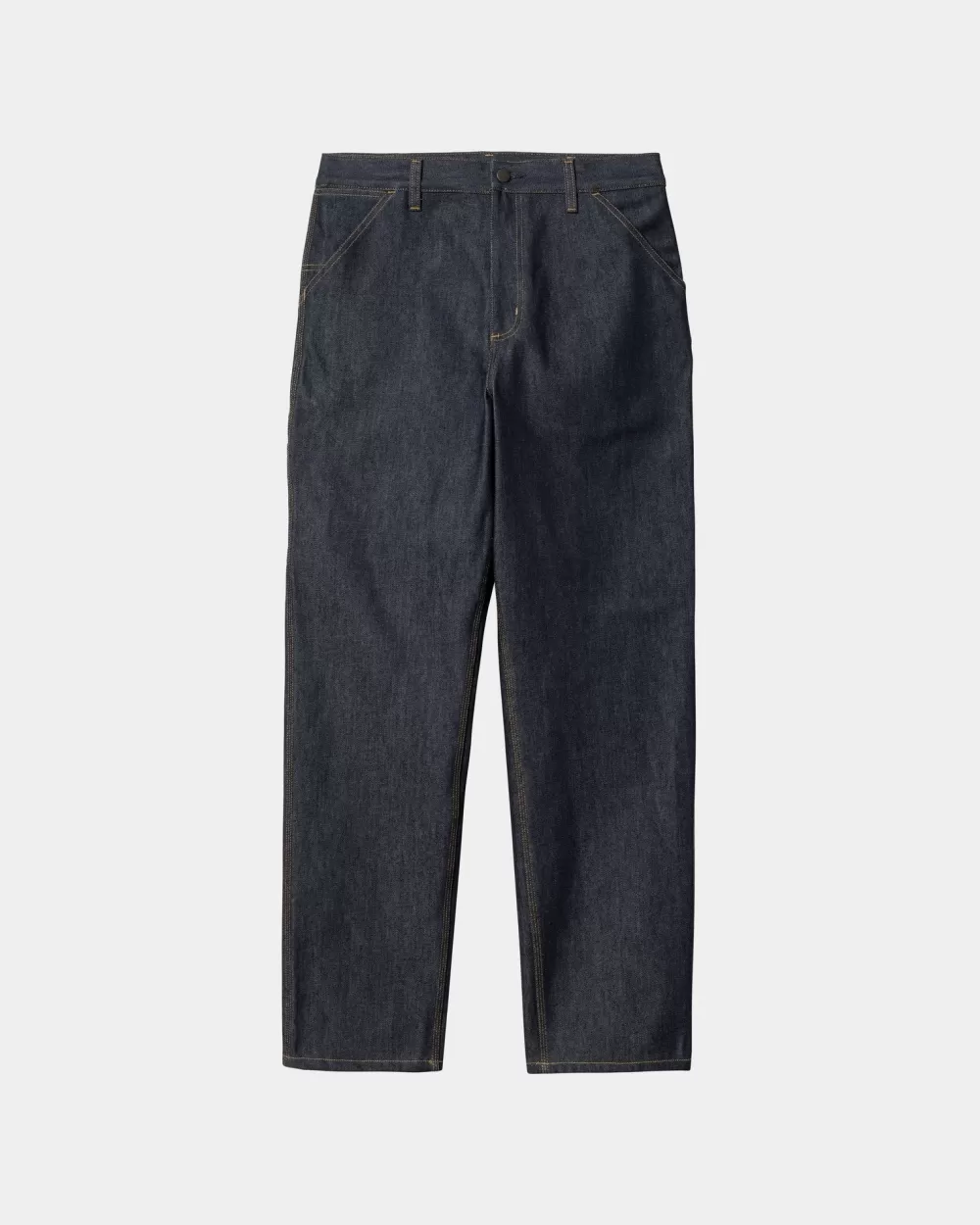 Store Enkele Kniebroek - Denim | Blauw (Stijf) Heren Denim