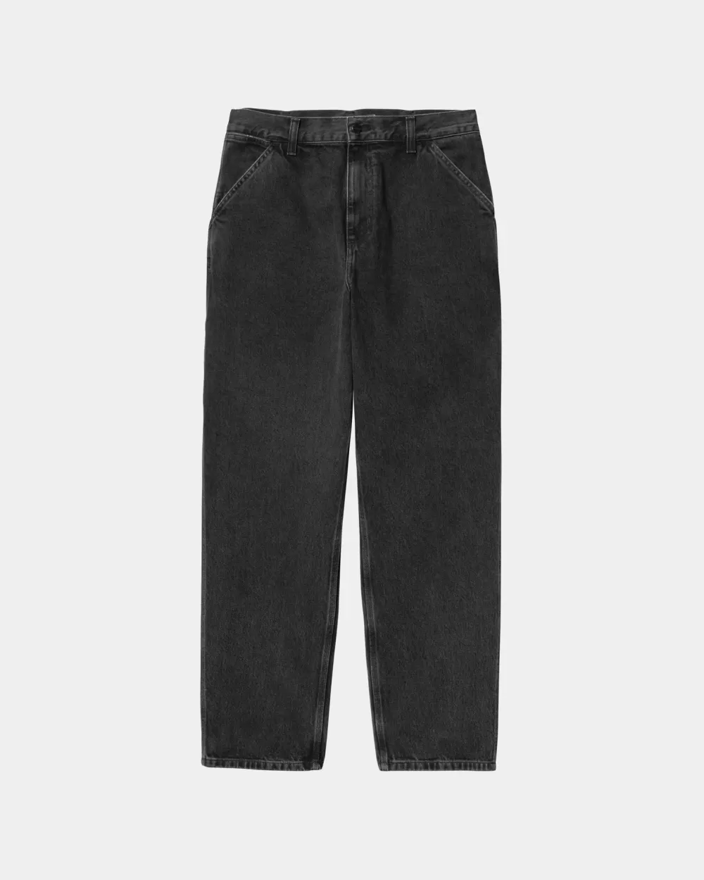 Best Enkele Kniebroek - Denim | Zwart (Steengewassen) Heren Denim