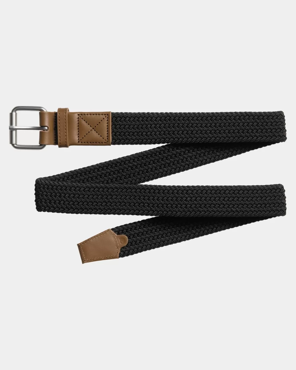 Fashion Jackson-Riem | Zwart/Donker Cognac Riemen