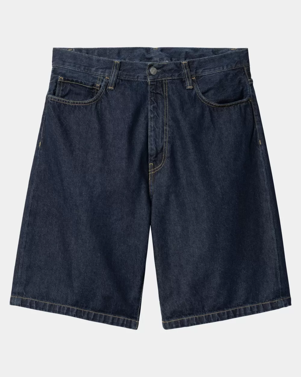 Online Landon Kort | Blauw (Gespoeld) Heren Denim