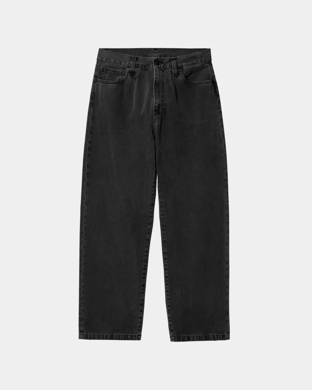 Store Landon-Broek | Zwart (Zware Stone Wash) Heren Denim