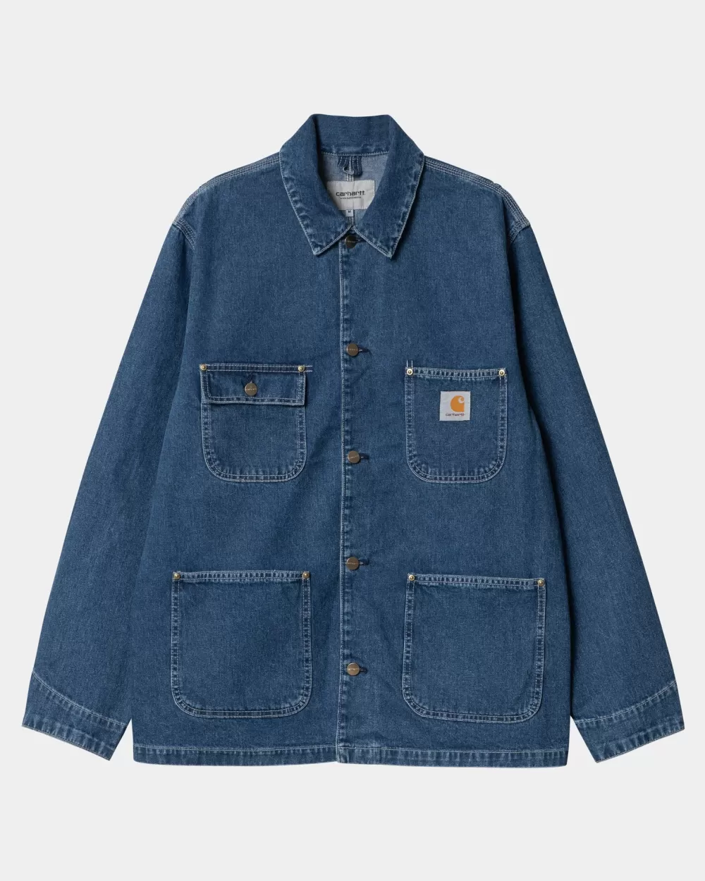 Store Og Chore-Jas (Lente) | Blauw (Steengewassen) Heren Denim