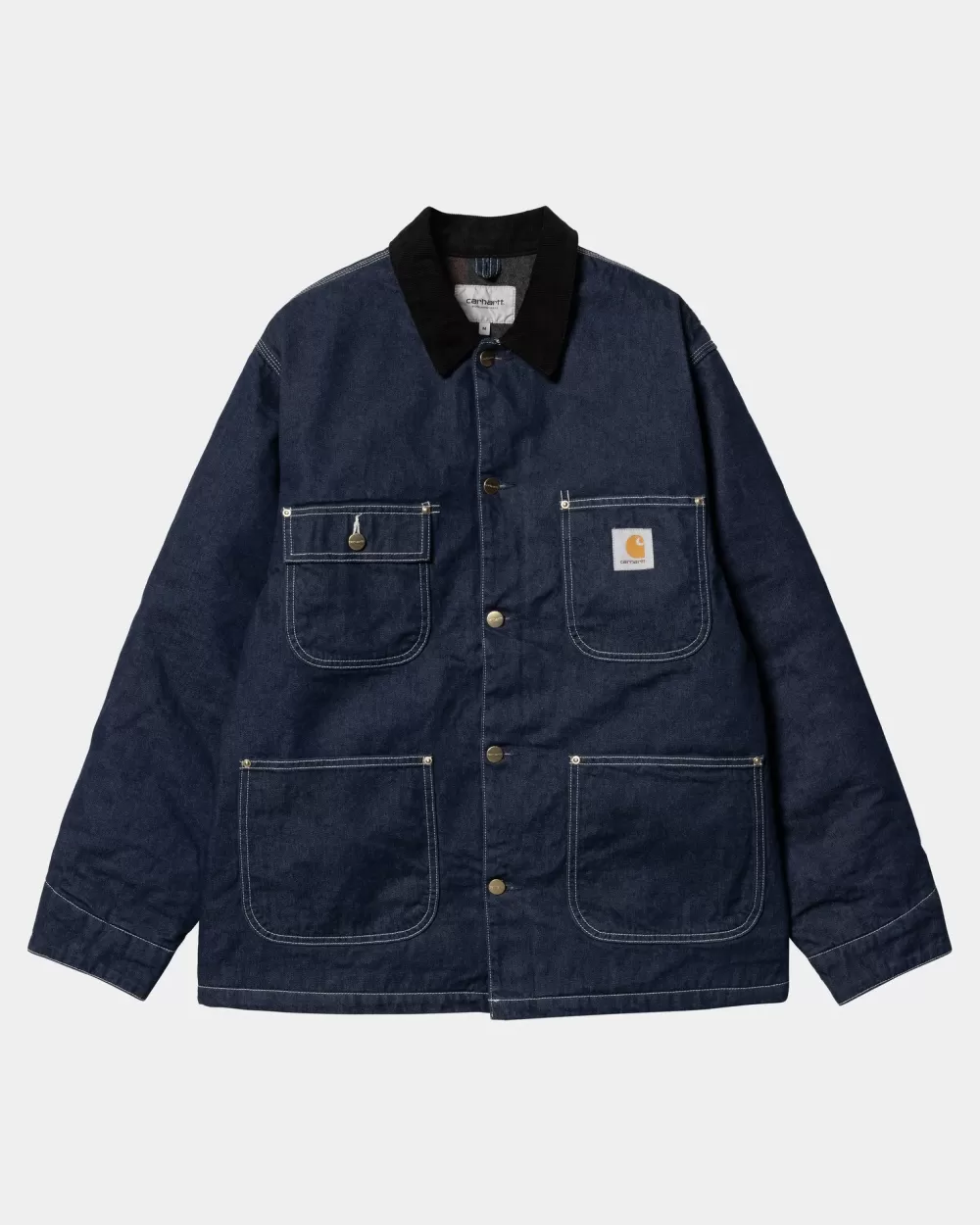 Best Sale Og Chore-Jas (Winter) - Denim | Blauw (Een Wasbeurt) Heren Denim