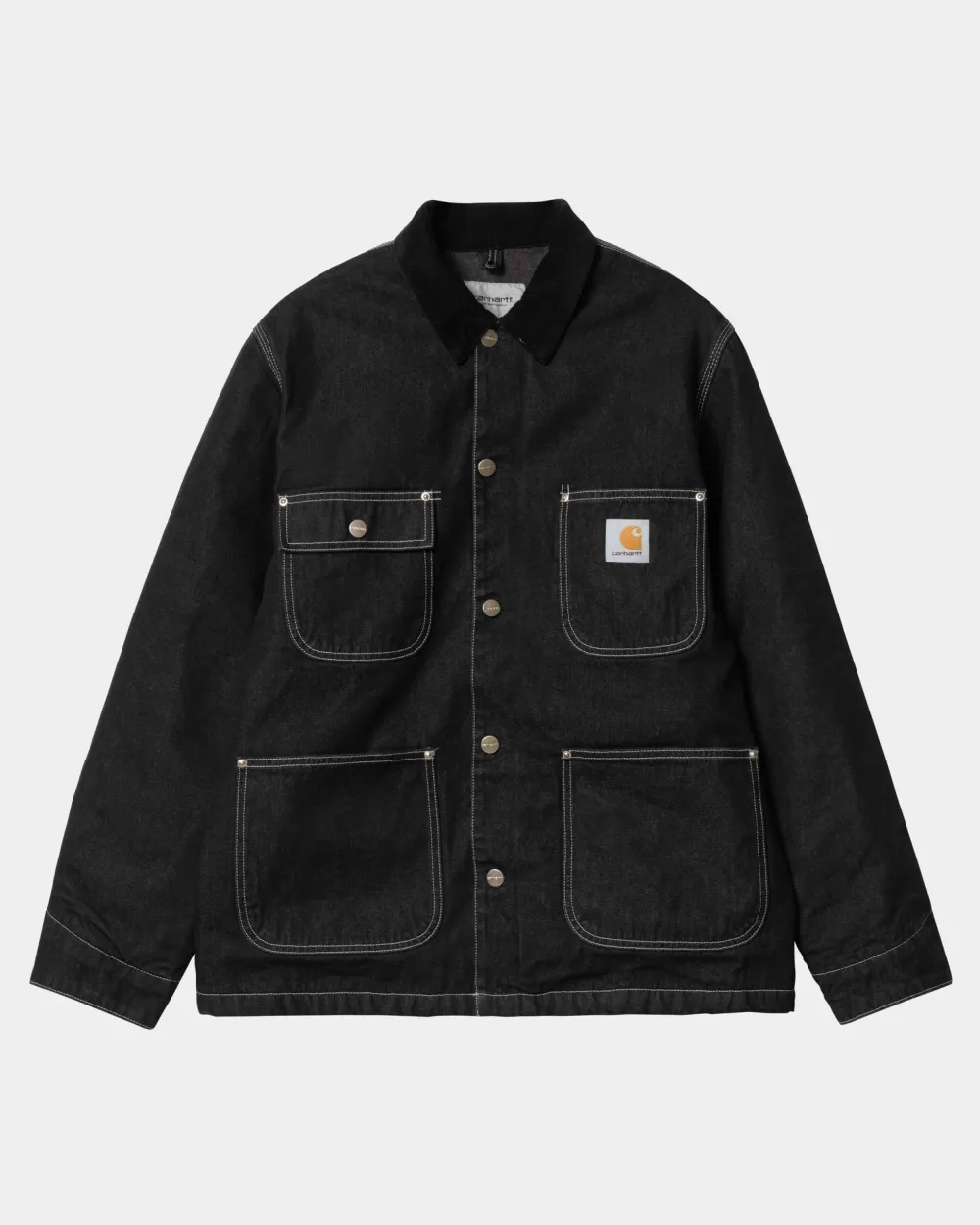 Best Sale Og Chore-Jas (Winter) - Denim | Zwart (Een Wasbeurt) Heren Denim