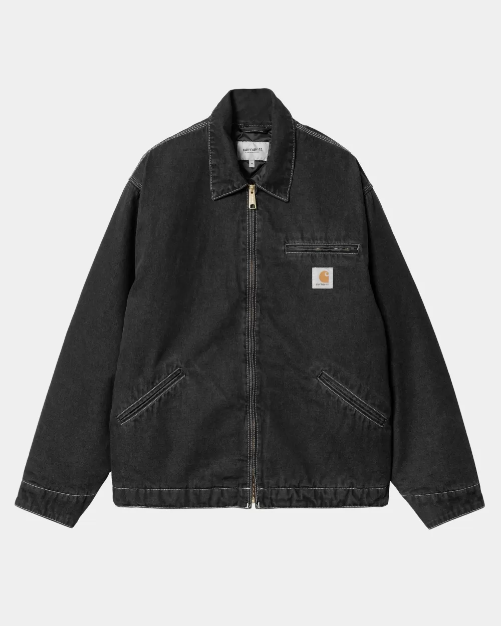 Clearance Og Detroit-Jas (Lente) | Zwart (Steengewassen) Heren Denim