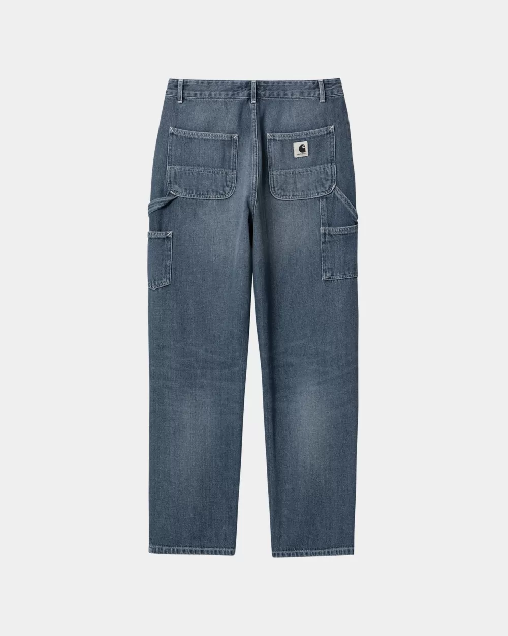 Outlet Pierce Pant Recht - Denim | Blauw (Donkere Gebruikte Wassing) Vrouwen Broek