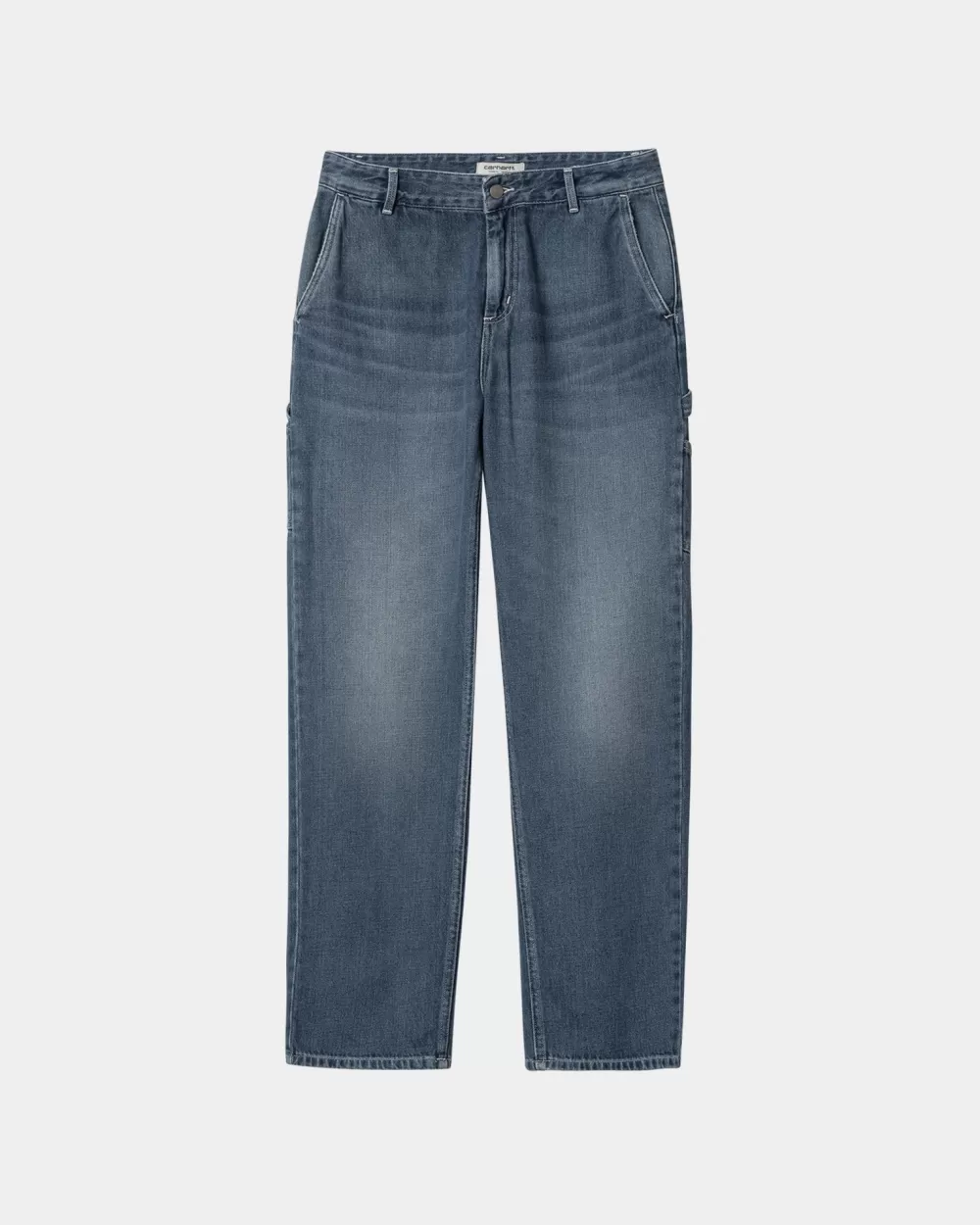 Outlet Pierce Pant Recht - Denim | Blauw (Donkere Gebruikte Wassing) Vrouwen Broek