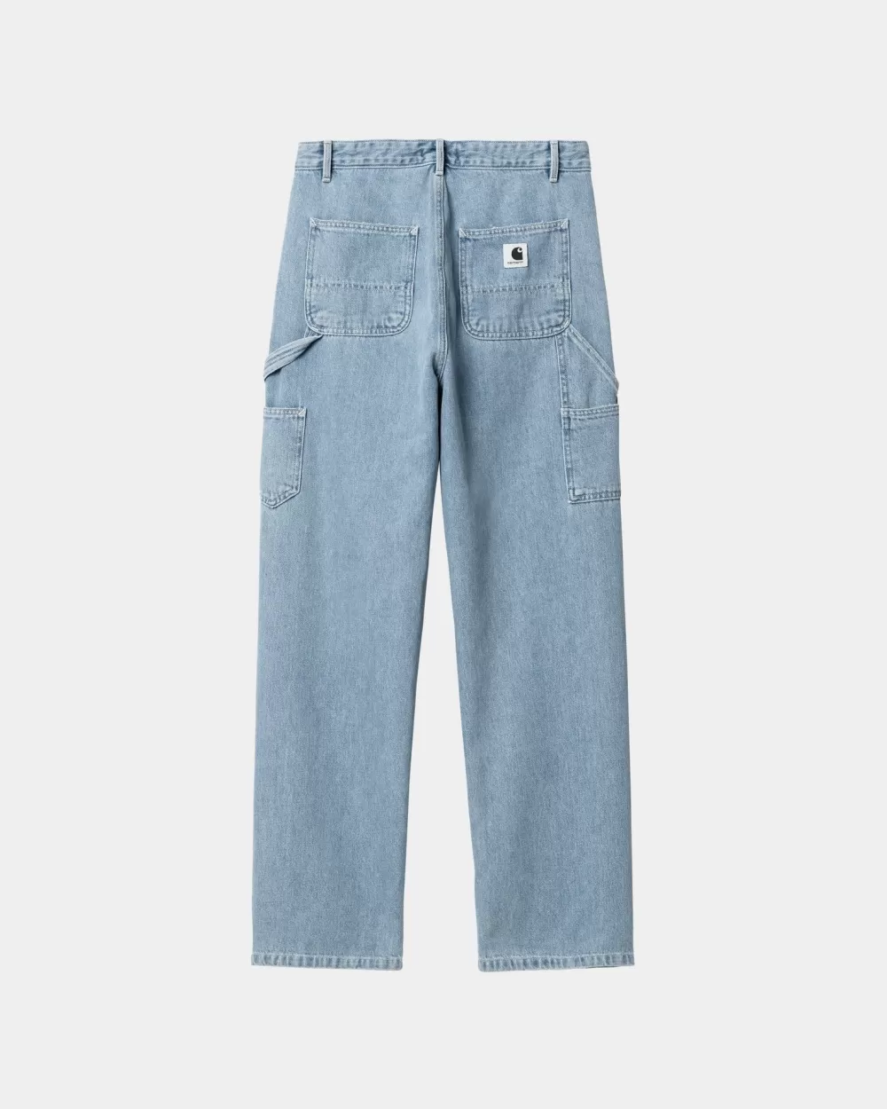 Hot Pierce Pant Recht - Denim | Blauw (Steen Gebleekt) Vrouwen Broek