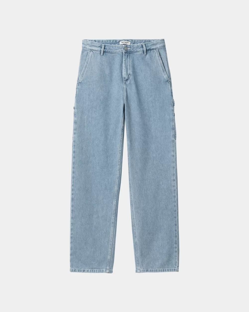 Hot Pierce Pant Recht - Denim | Blauw (Steen Gebleekt) Vrouwen Broek