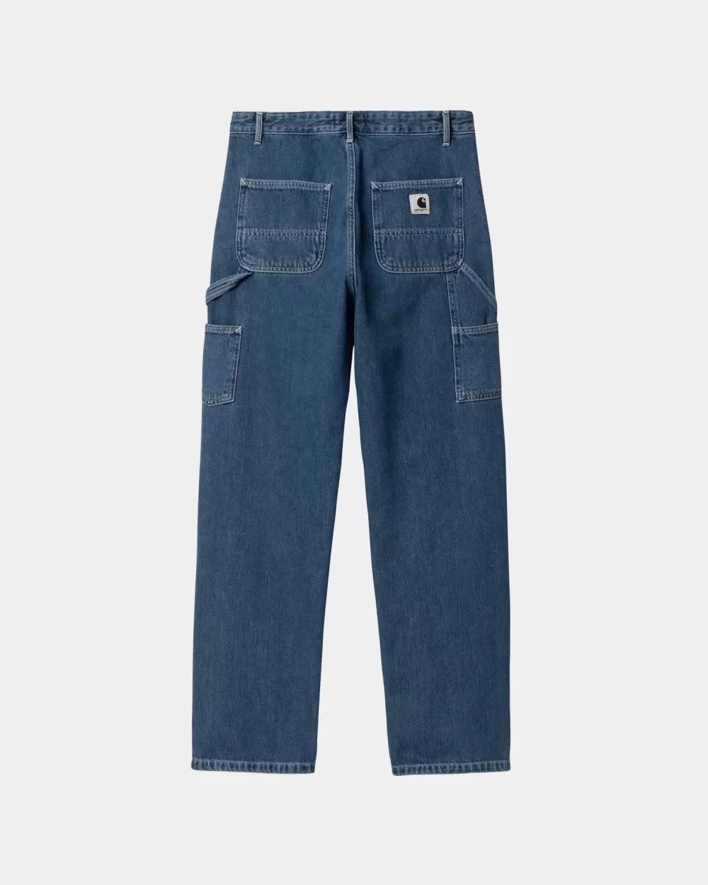 Cheap Pierce Pant Recht - Denim | Blauw (Steengewassen) Vrouwen Broek