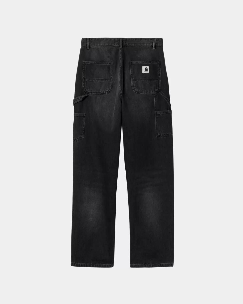 Cheap Pierce Pant Recht - Denim | Zwart (Donkere Used Wassing) Vrouwen Broek