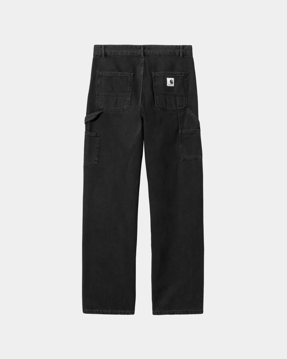 Fashion Pierce Pant Recht - Denim | Zwart (Steengewassen) Vrouwen Broek