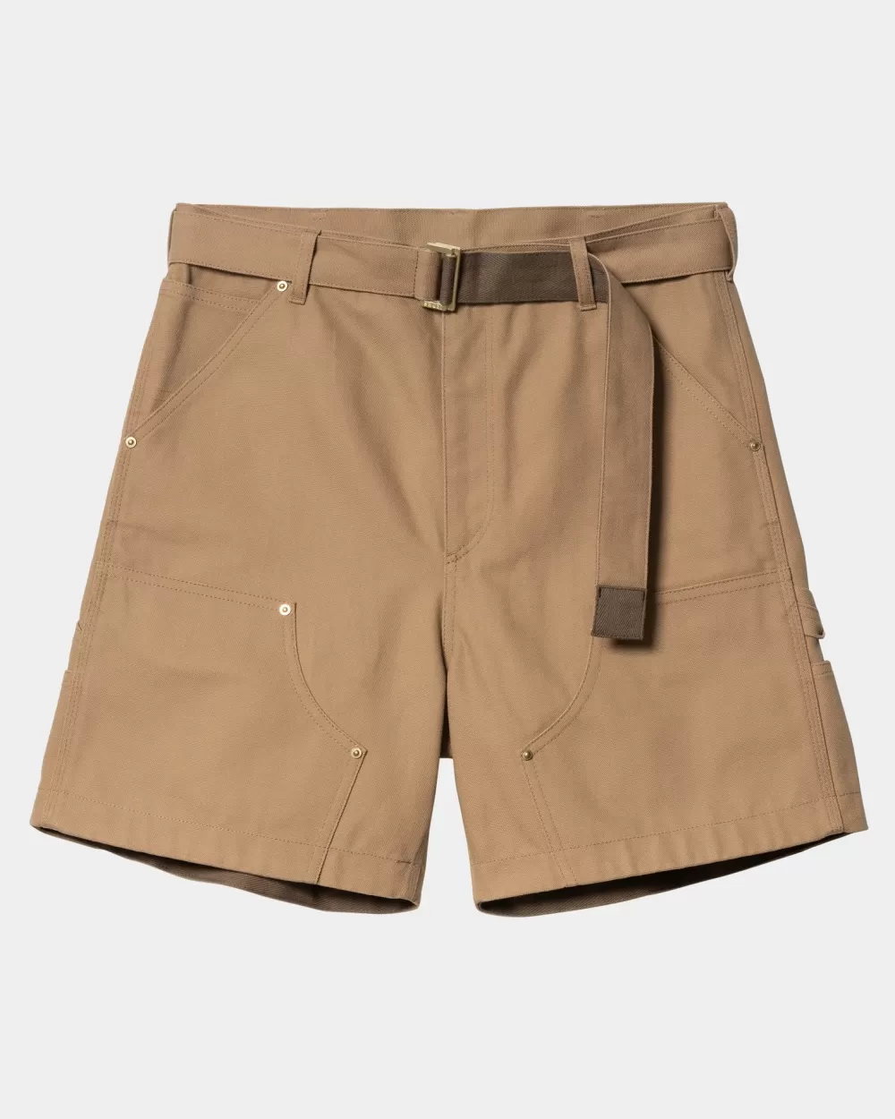 Hot Sacai X Eendshort | Beige Heren Korte Broeken En Trunks