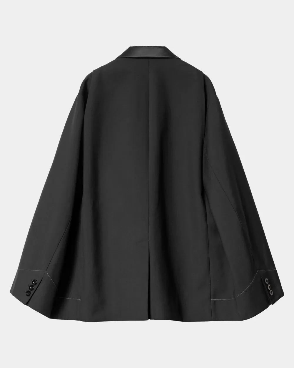 Sale Sacai X Suiting Bonding-Jack Voor Dames | Zwart Vrouwen Jassen