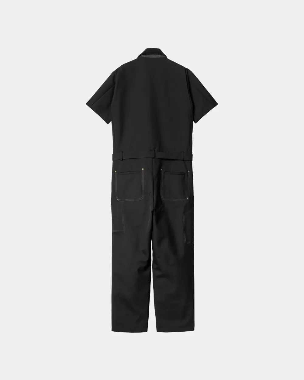 Cheap Sacai X Suiting Bonding-Jumpsuit | Zwart Heren Overalls