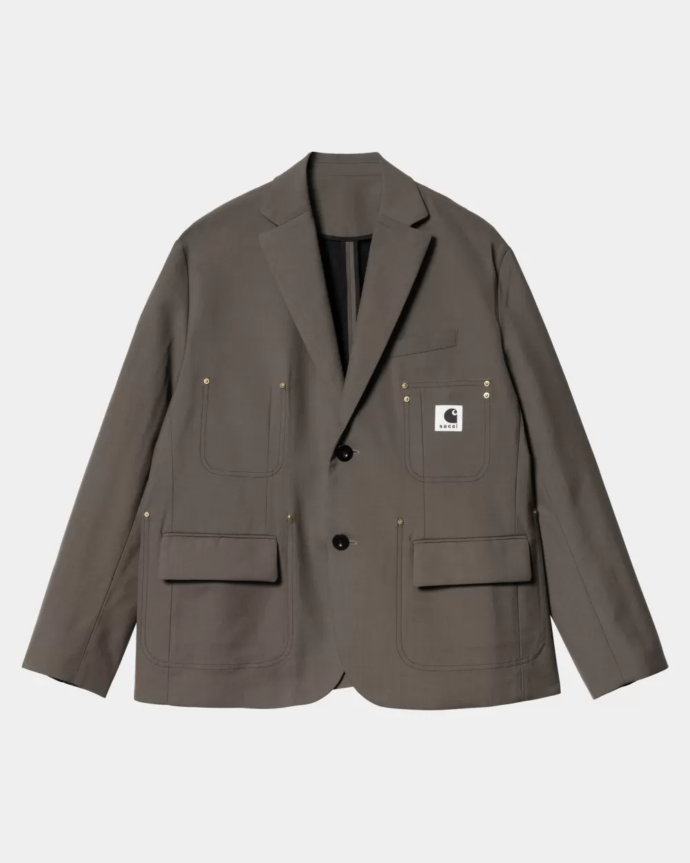 Online Sacai X Suiting-Bondingjack | Taupe Heren Samenwerkingen