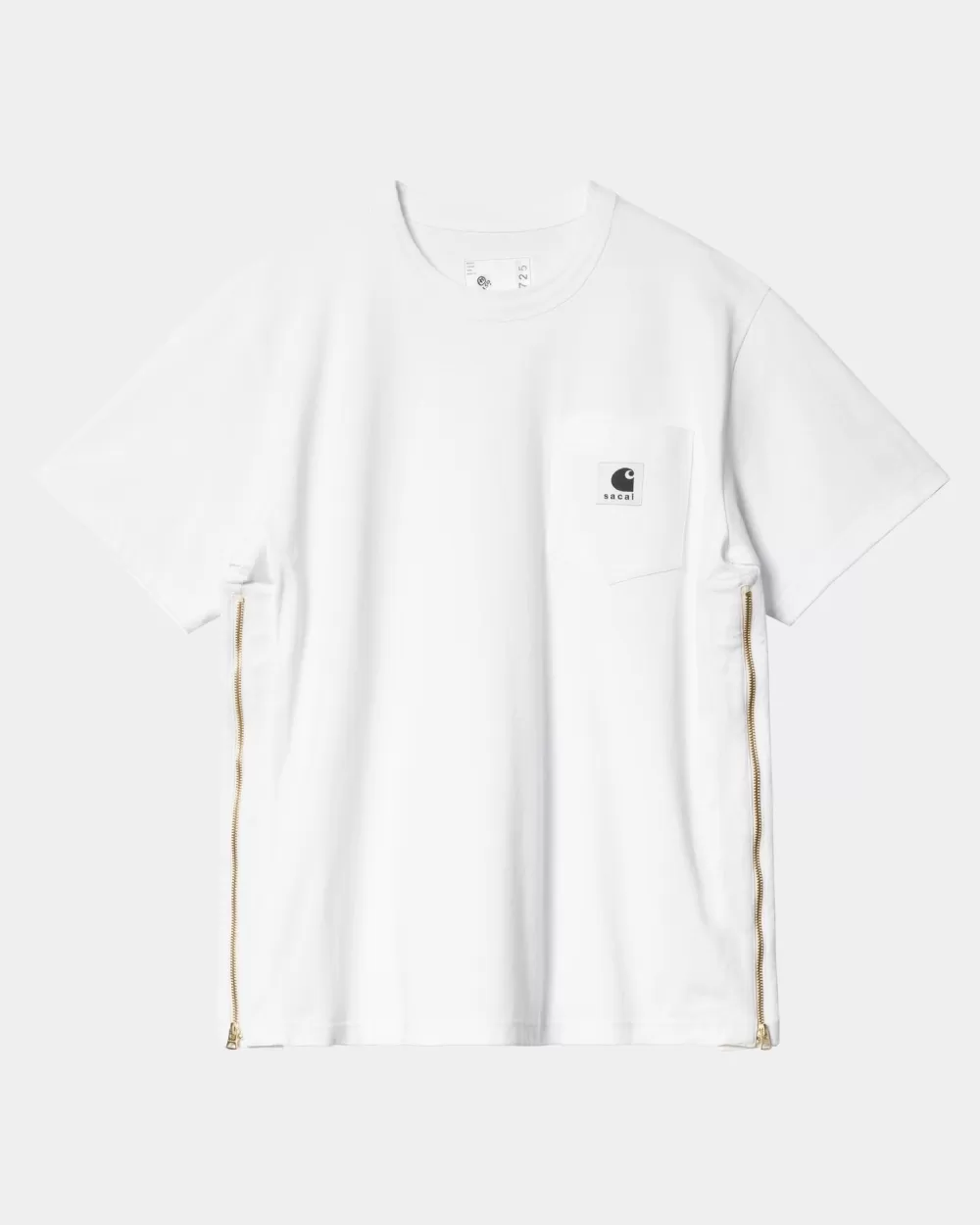 New Sacai X T-Shirt | Wit Heren Samenwerkingen