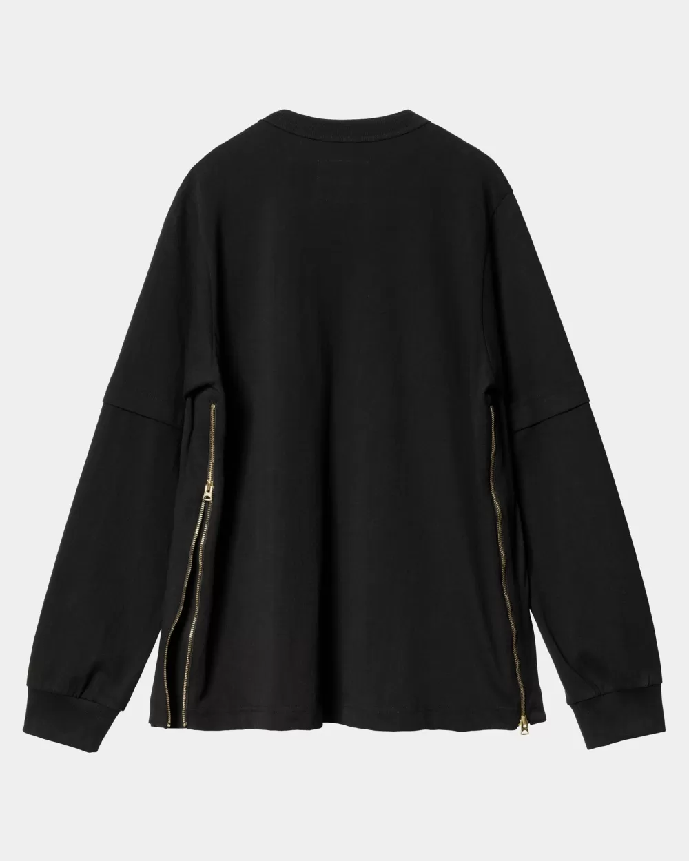 Shop Sacai X T-Shirt Met Lange Mouwen | Zwart Heren Samenwerkingen