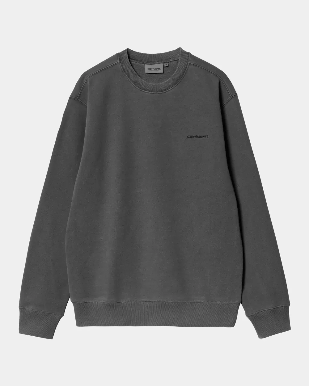 Store Stofdoekscript Sweatshirt | Zwart Heren Zweet