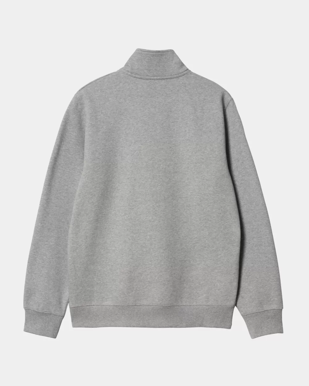 Store Sweatshirt Met Rits Aan De Hals | Grijze Heide Heren Zweet